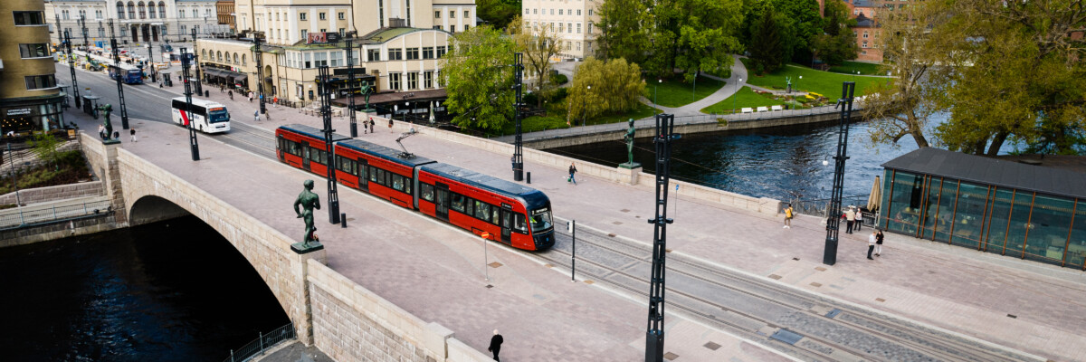 Tampereen Ratikka Hämeensillalla