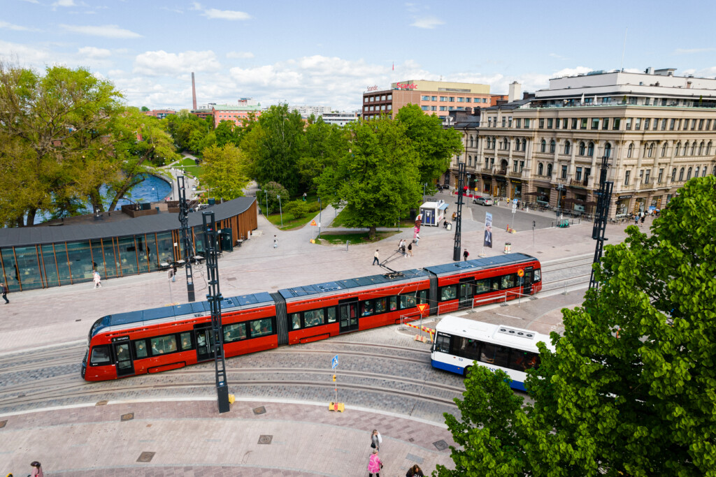 Ratikka Hämeenkadulla