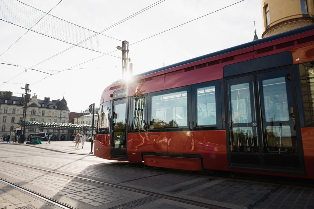 Tampreeen Ratikka Hämeenkadulla