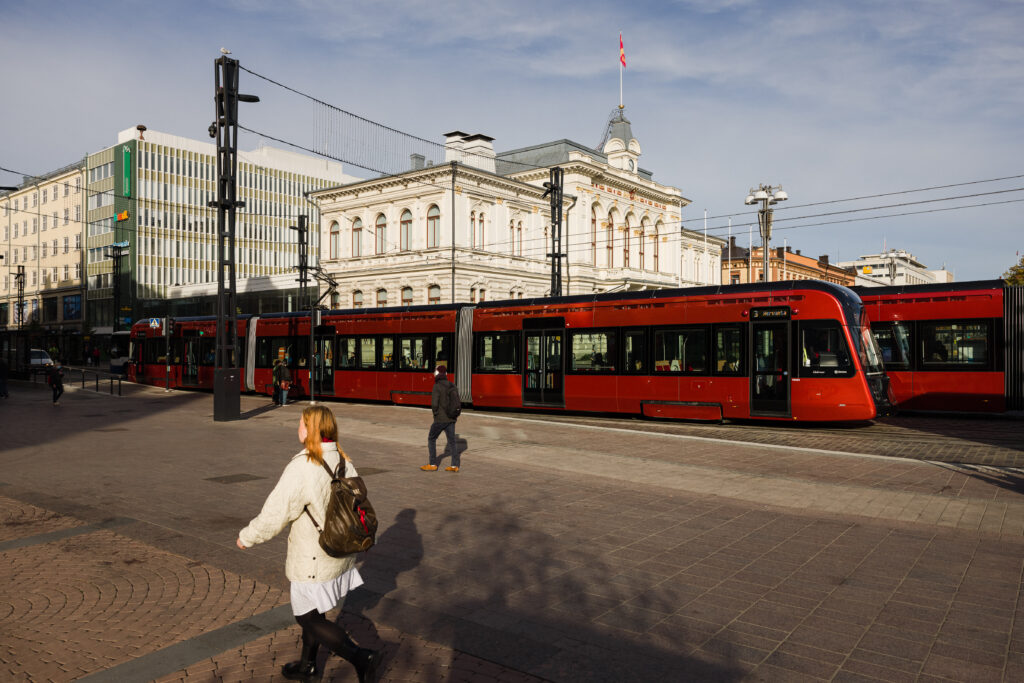 Tampreeen Ratikka Hämeenkadulla