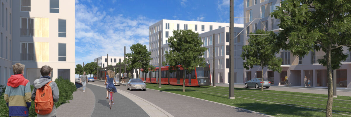 Ratikka Ylöjärven Soppeenmäessä, Mikkolantie pohjoiseen