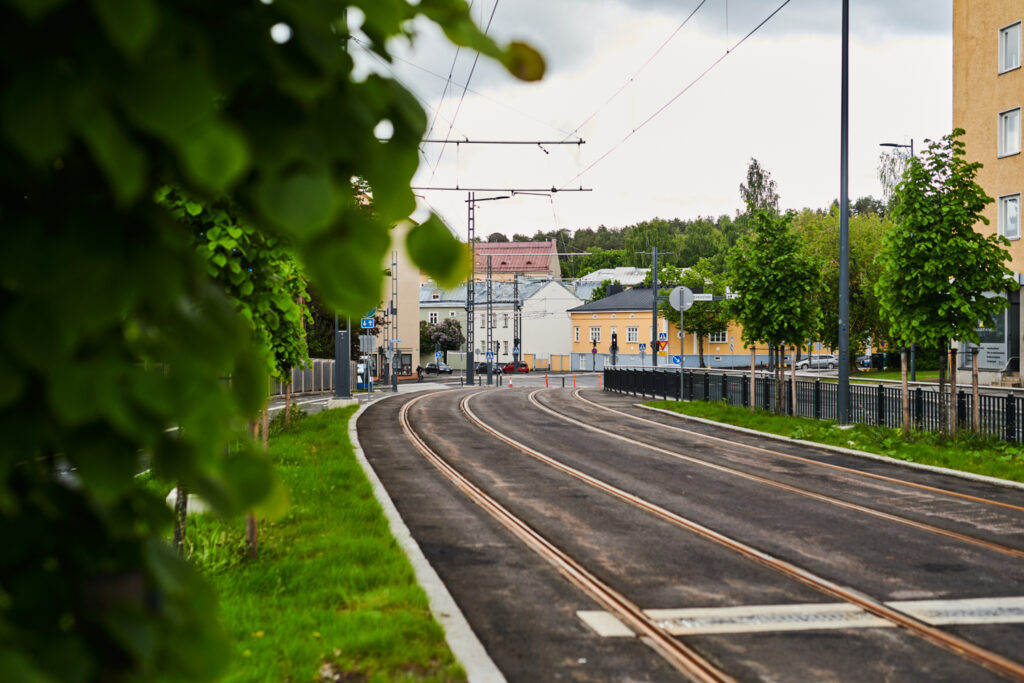 Raitiotie Sepänkadulla