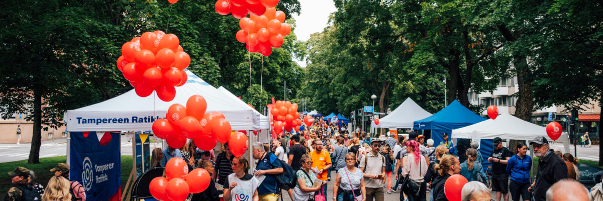 Santalahden Ratikkajuhla 6.8.2023 Hämeenpuistossa