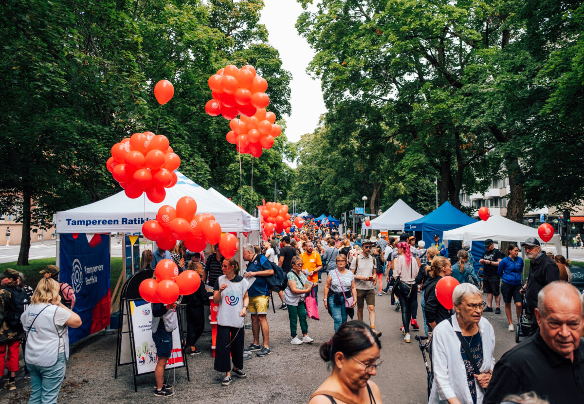 Santalahden Ratikkajuhla 6.8.2023 Hämeenpuistossa