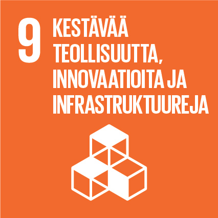 Kestävän kehityksen tavoite: Kestävää teollisuutta, innovaatioita ja infrastruktuureja