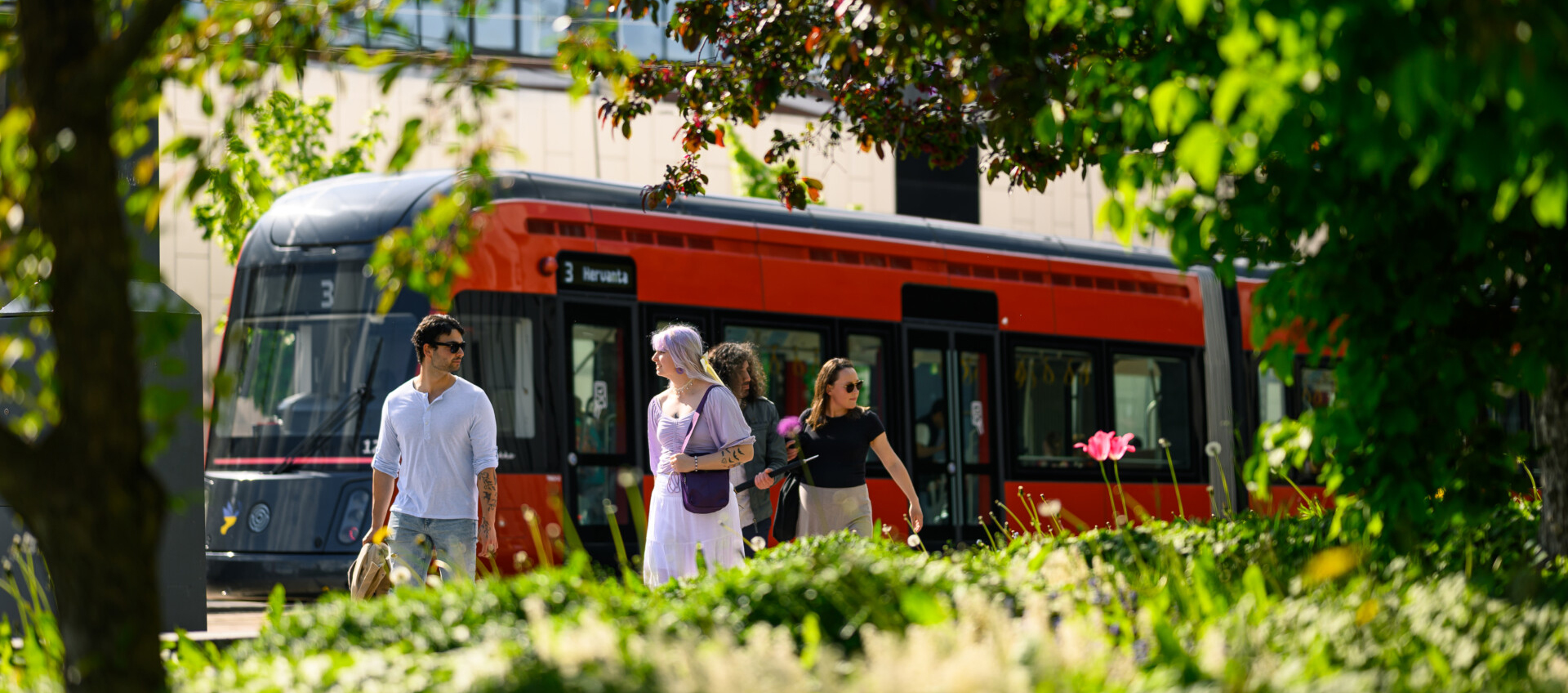 Tampereen Ratikka kesällä 2025