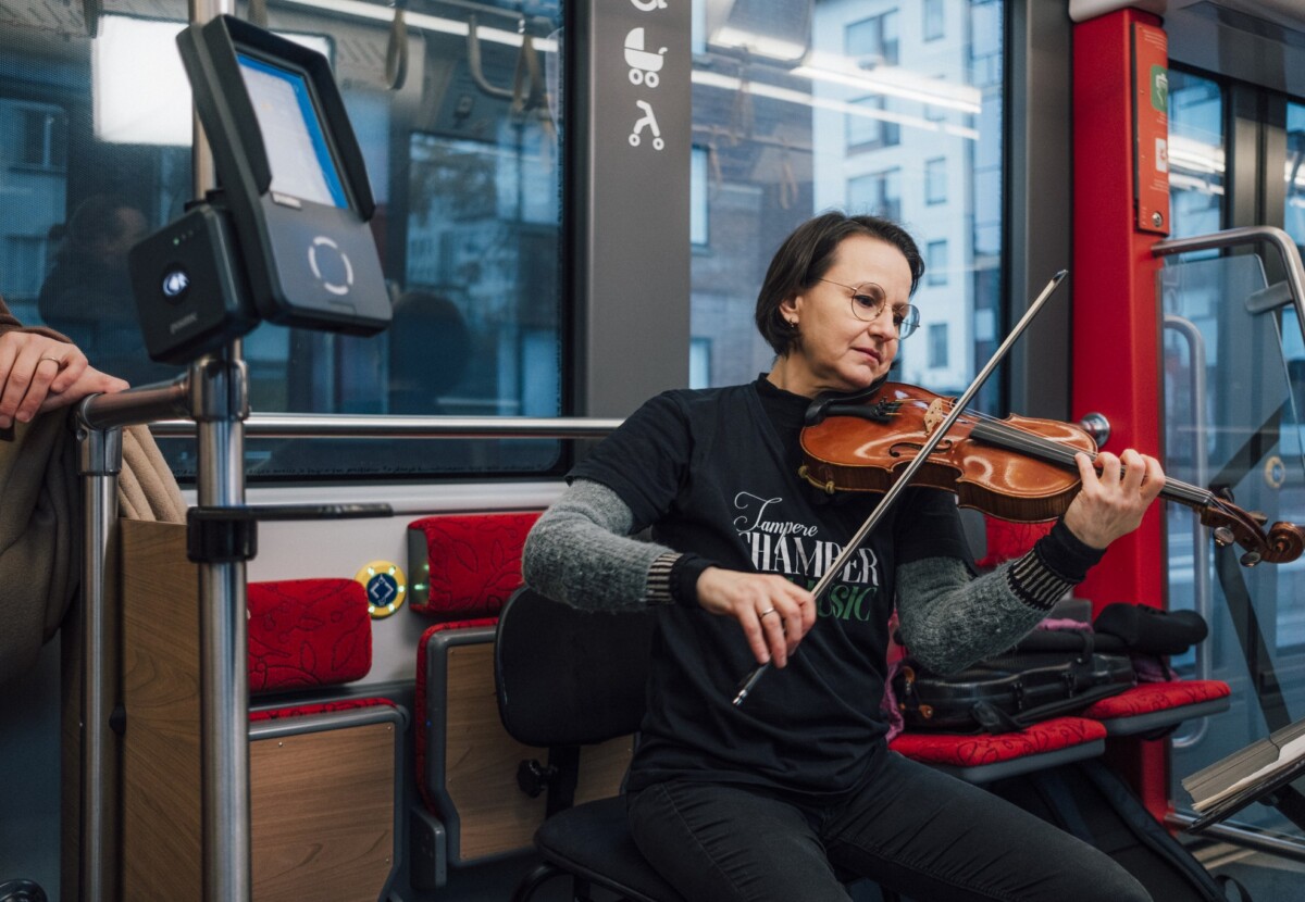 Tampere Chamber Music pop-up-esitys 3.11.2025