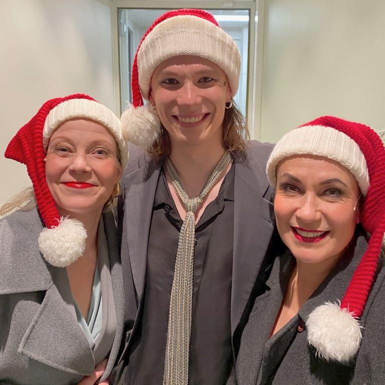 Elisa Piispanen, Lasse Viitamäki ja Elina Rintala