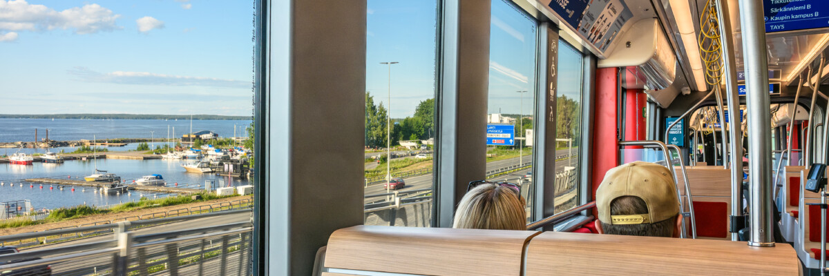 Tampereen Ratikka kesällä 2025