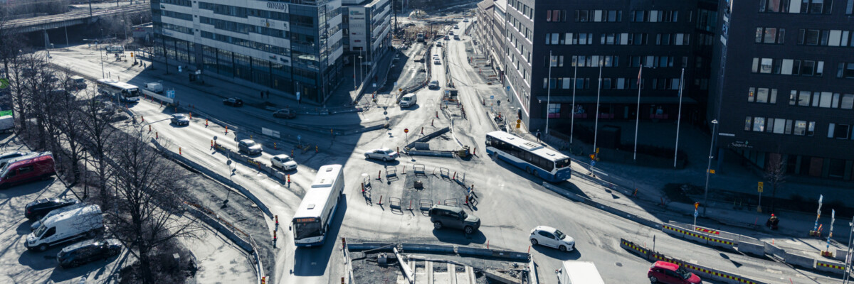 Hatanpään valtatien ja Tampereen valtatien risteys